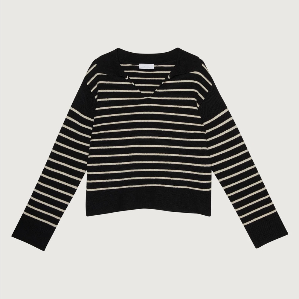 Oak + Fort - Stripped Sweater
